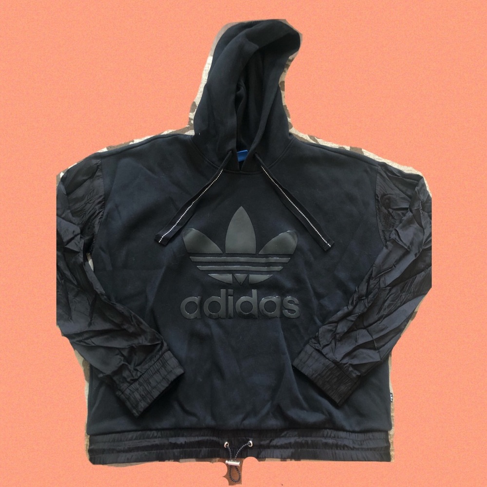 LIMITED EDITION ADIDAS SWEATSHIRT W/ SILK SLEEVES